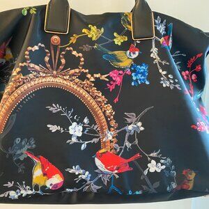 Ted Baker London Opulent Fauna Large Weekender Travel Bag Tote NWOT
